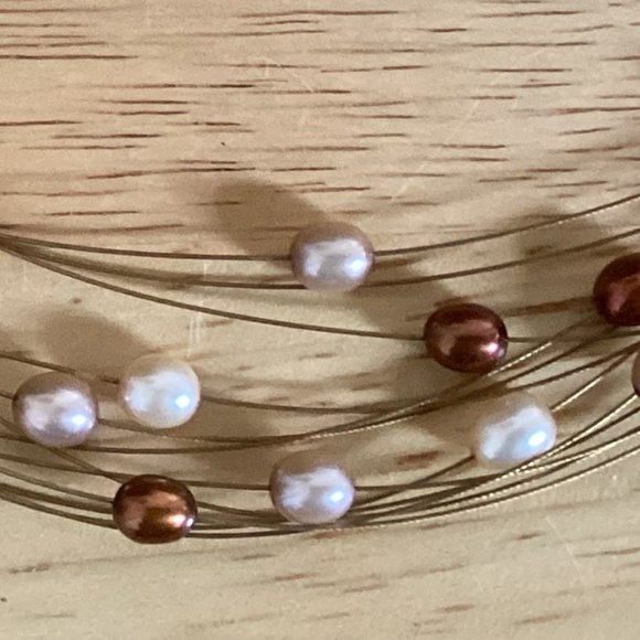 Honora Collection Multi Strand Freshwater Cultured Pearl Necklace - Picture 8 of 10